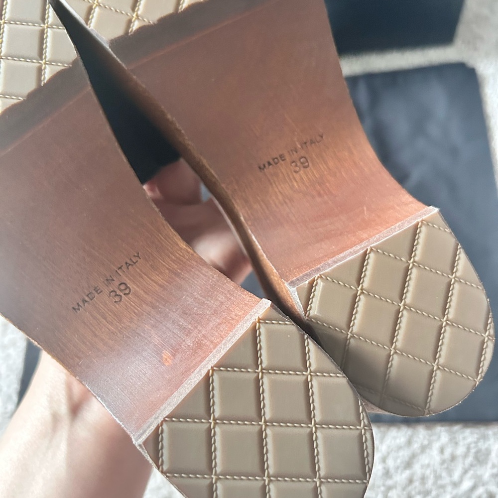 CHANEL Canvas platform mule. EU 39. (8-8.5) - Picture 7 of 14